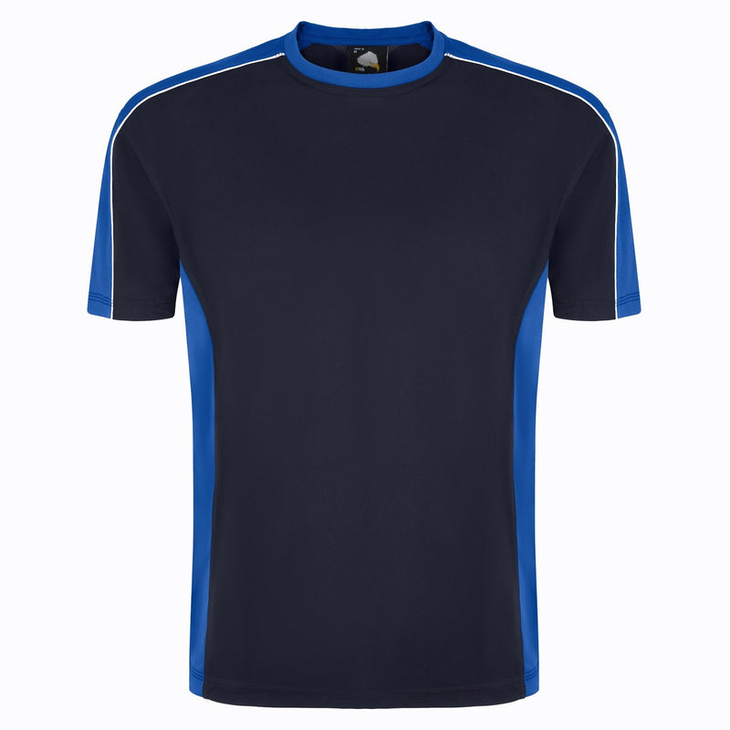 ORN Avocet Wicking T-Shirt - Navy/Royal Blue