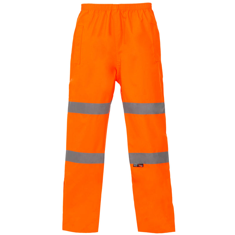 Supertouch Hi Vis Breathable Trousers in Orange Colour