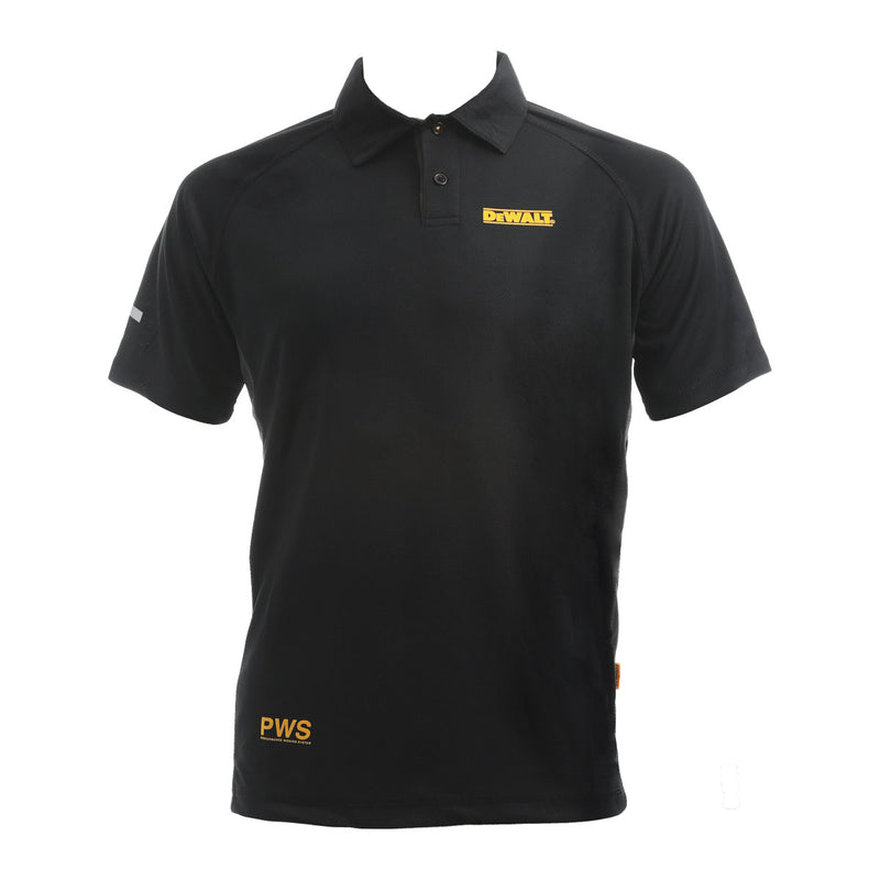 DeWalt Black/Grey PWS Polo Shirt