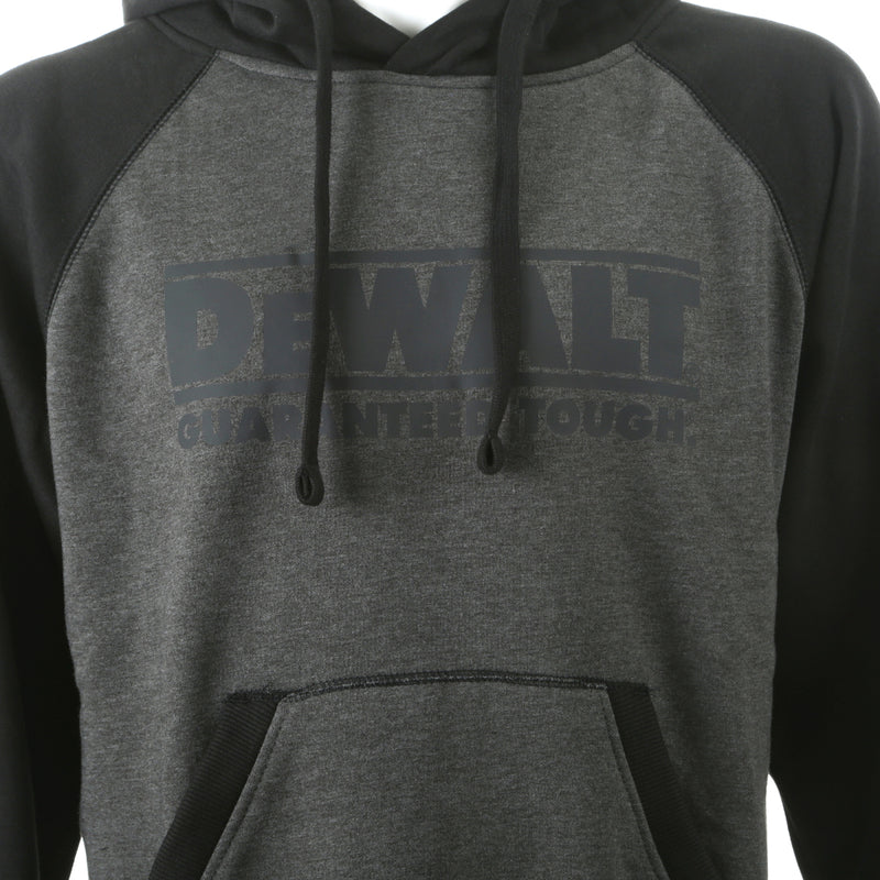 DeWalt Grey Marl/Black Hooded Sweatshirt