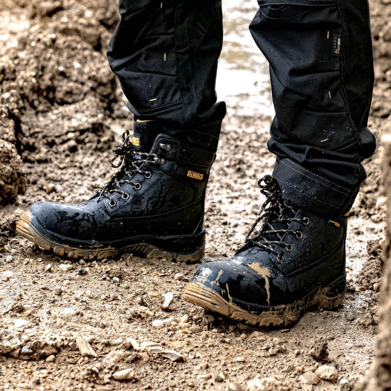 DeWalt Black 6'' Waterproof Safety Boot