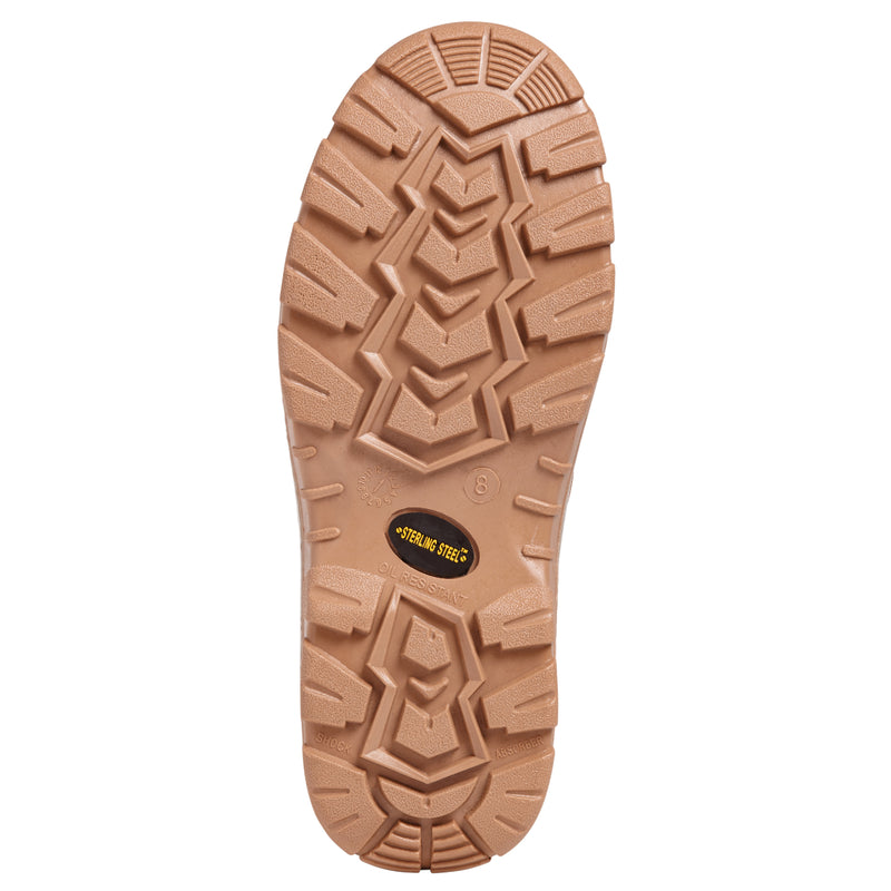 Sterling Steel Wheat 6 Eye Hiker Boot