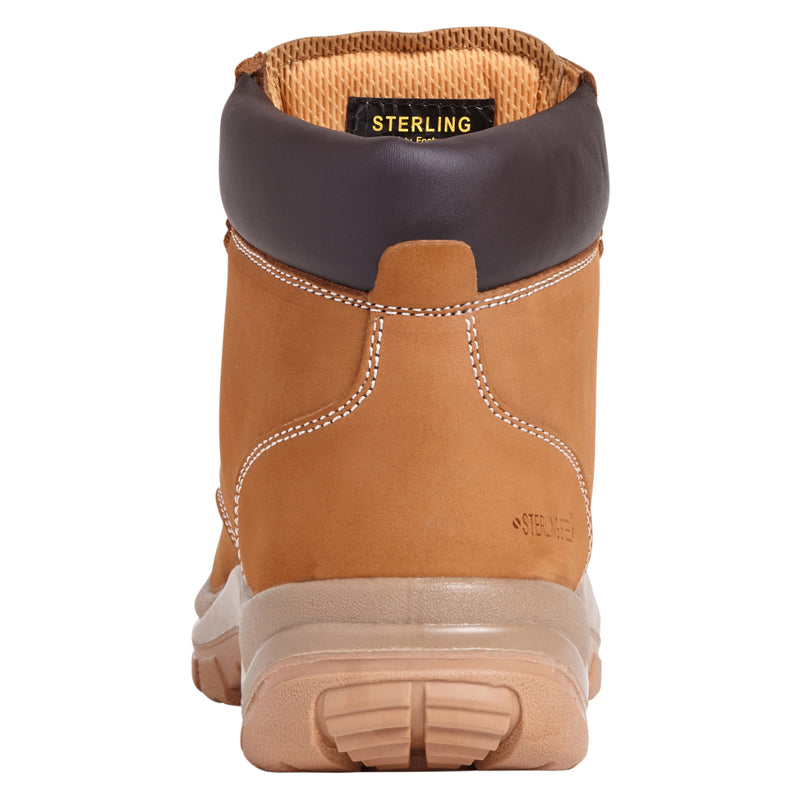 Sterling Steel Wheat 6 Eye Hiker Boot