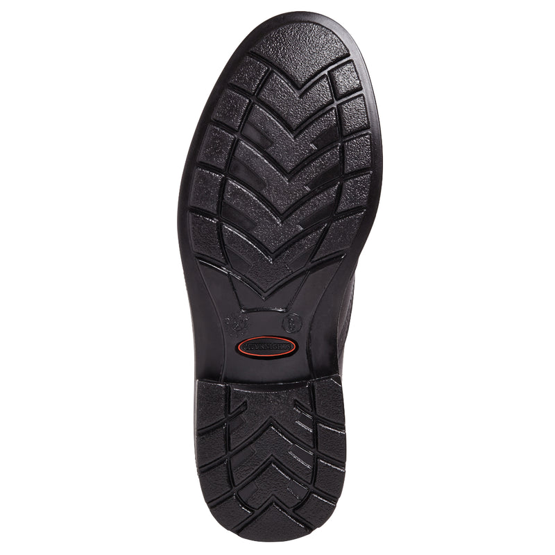 City Knights Black Brogue Safey Shoe