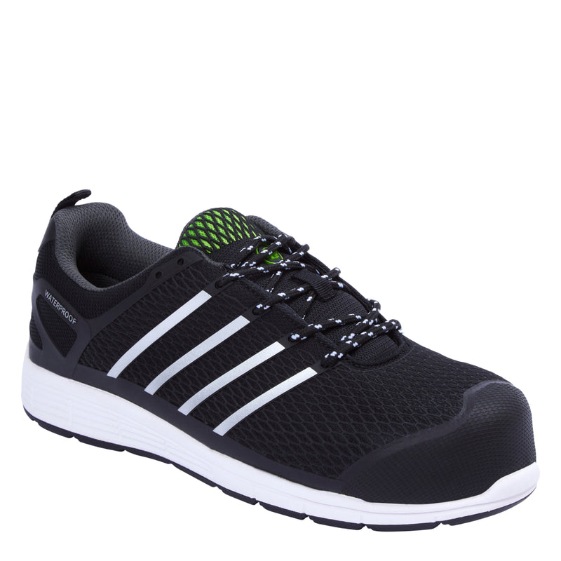 black Apache Motion WR waterproof sports trainer.
