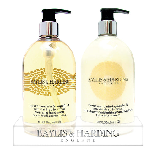 Baylis & Harding Baylis And Harding Mandarin And Grapefruit Wash And Lotion Set