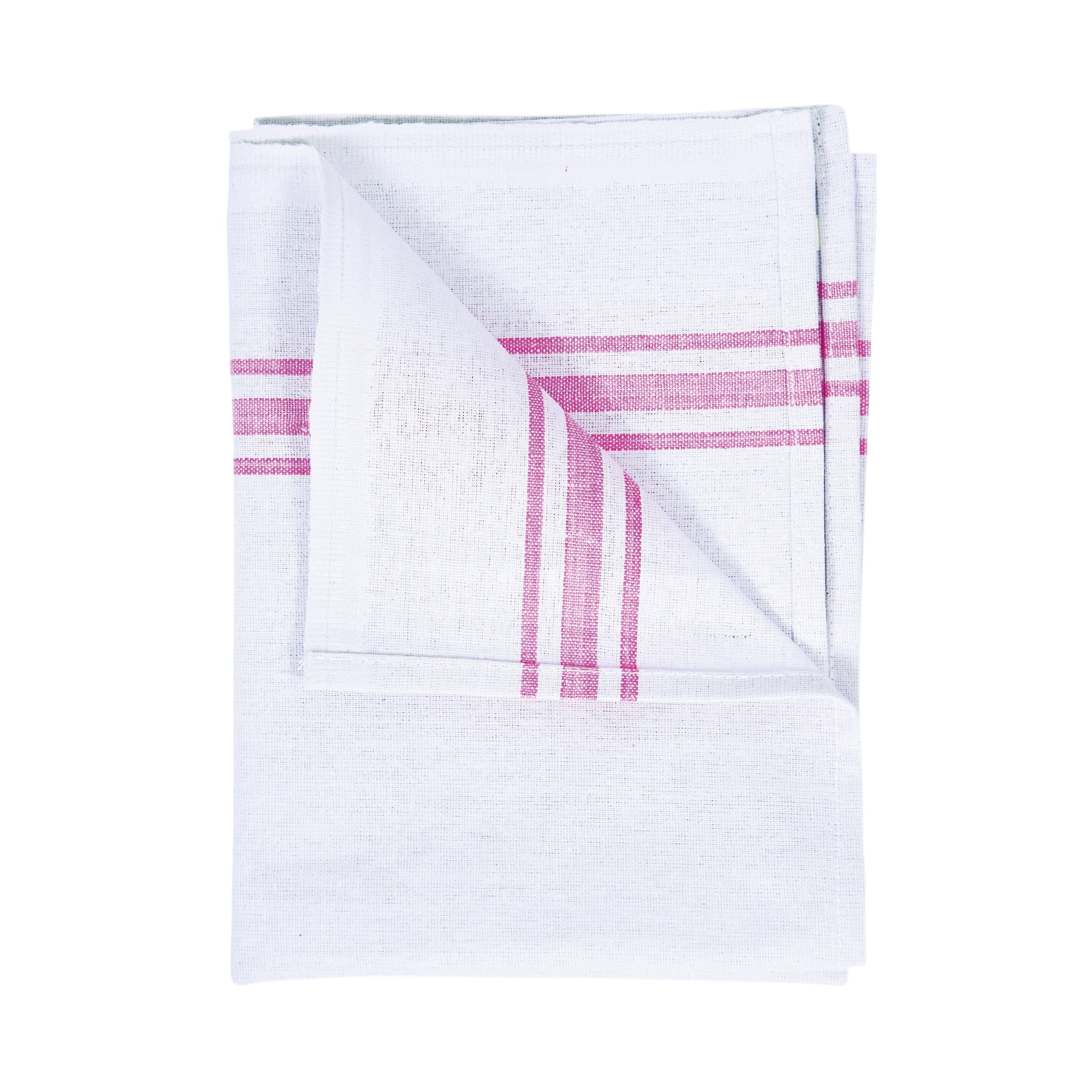 2Work Cotton Tea Towel 450x740mm White (Pack of 10) CX01693