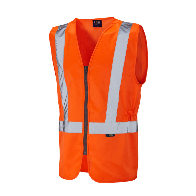 Leo Workwear Copplestone Leo Ecoviz Pc Railway Plus Waistcoat