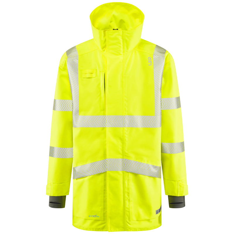 Leo Workwear Clovelly Leo Ecoviz 10K Performance+ Breathable Anorak