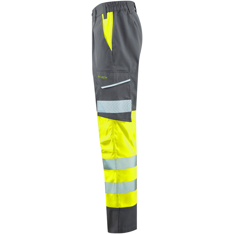 Leo Workwear Winsford Leo Ecoviz Lightweight Polyester Stretch Cargo Trousers