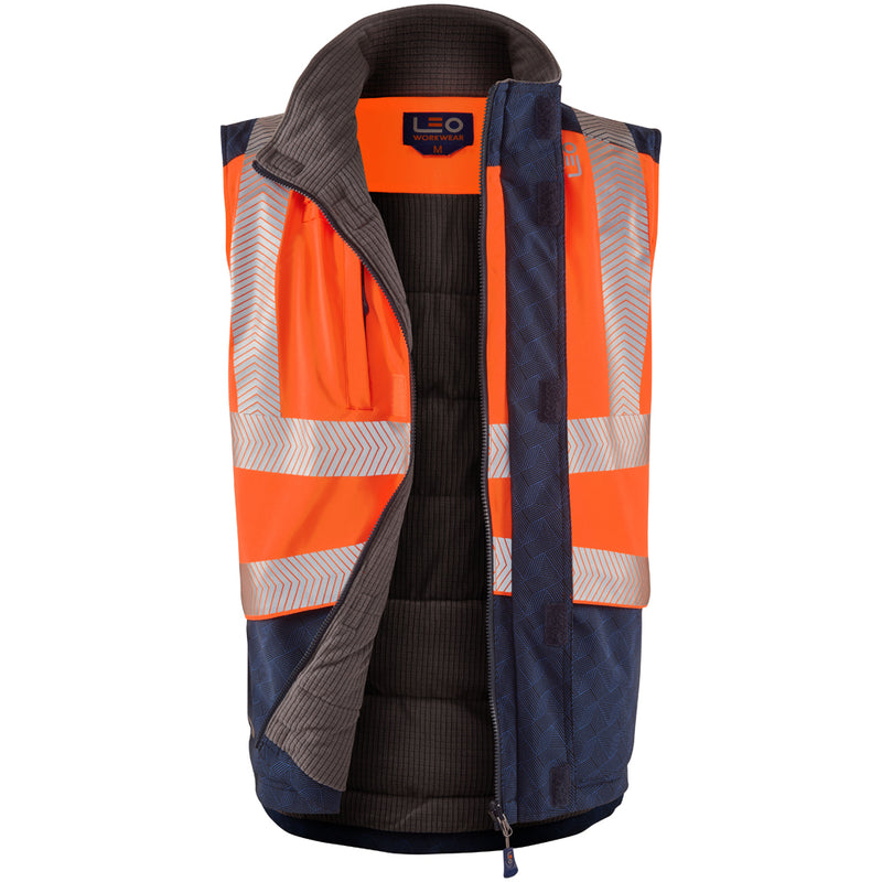 Leo Workwear Halsinger Leo Ecoviz Performance+ Bodywarmer