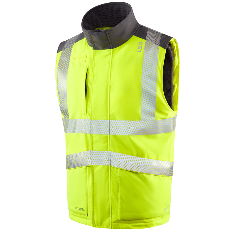 Leo Workwear Halsinger Leo Ecoviz Performance+ Bodywarmer