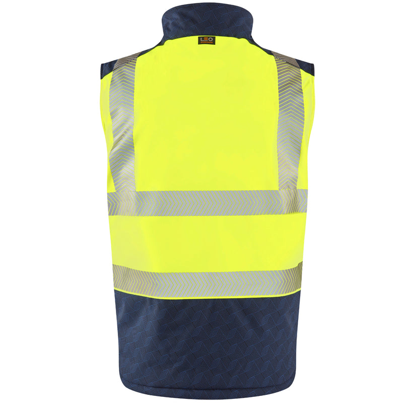 Leo Workwear Halsinger Leo Ecoviz Performance+ Bodywarmer
