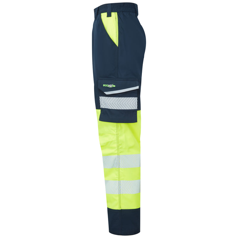 Leo Workwear Winswell Leo Ecoviz Womens Lightweight Polyester Stretch Cargo Trousers