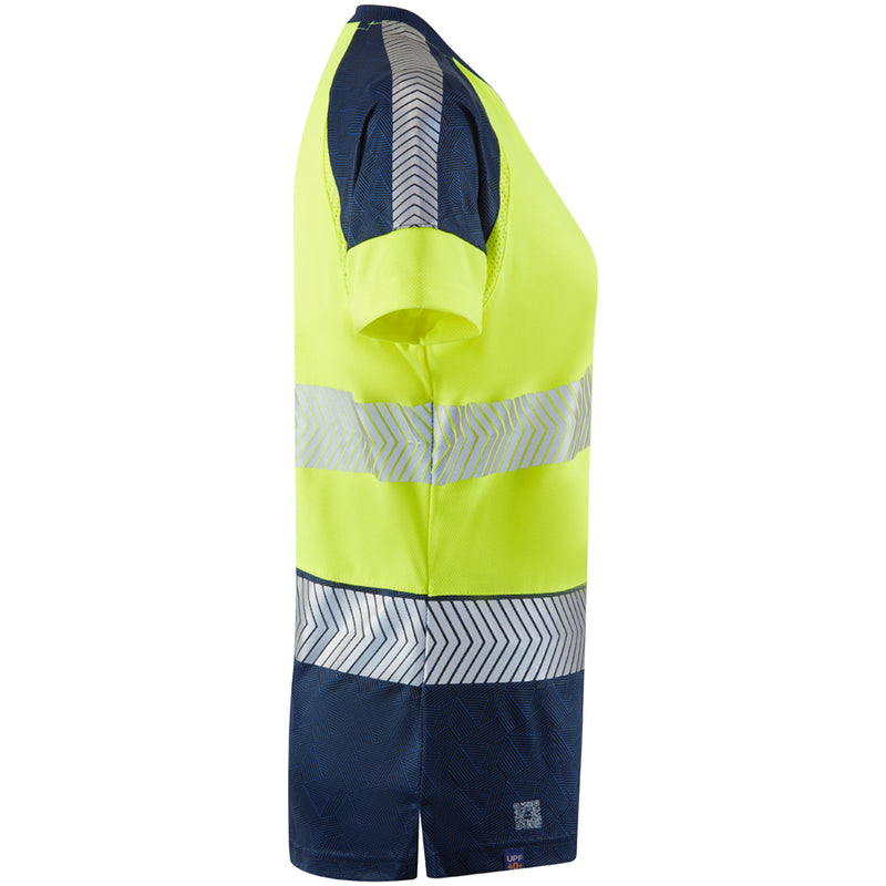 Leo Workwear Lorna Leo Ecoviz Performance+ Womens Dual Colour T-Shirt