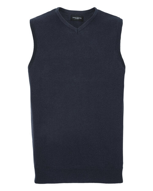 Russell V-Neck Sleeveless Pullover