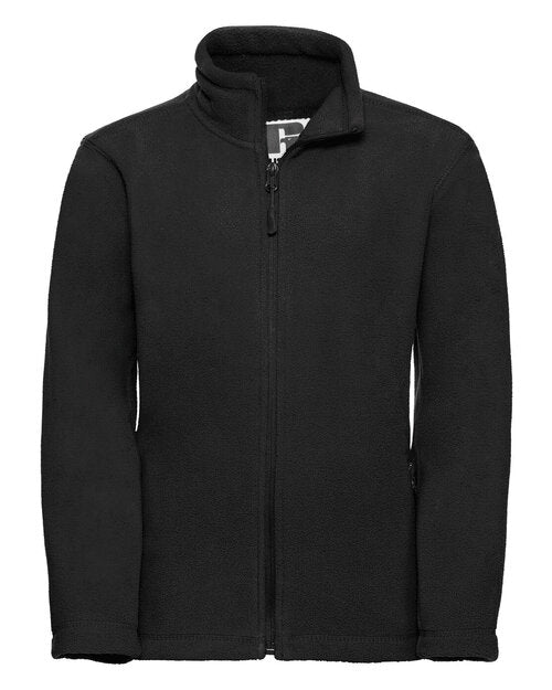 Russell Childrens Full Zip Outdoor Fleece
