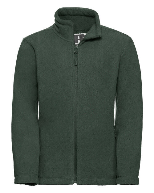 Russell Childrens Full Zip Outdoor Fleece
