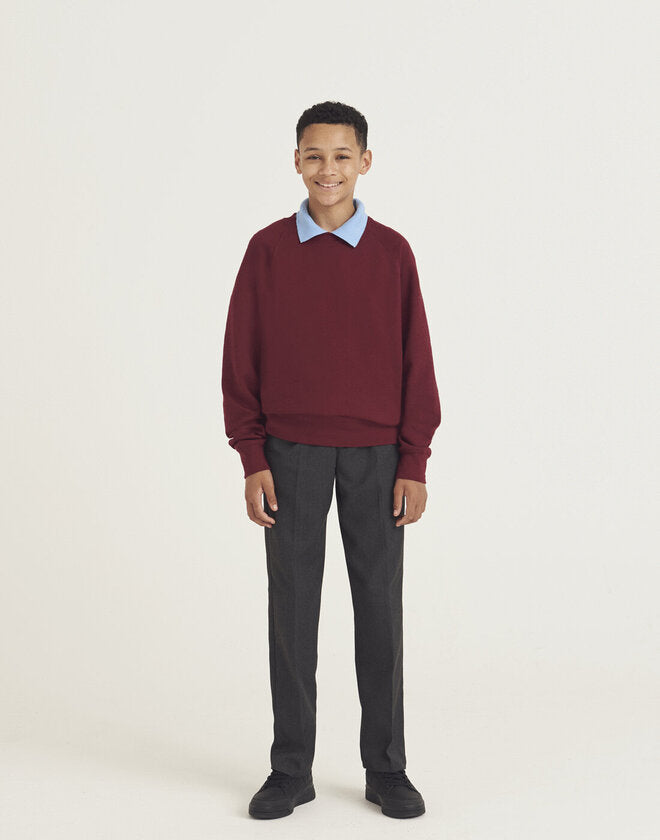 AWDis Academy Senior Academy Raglan Sweatshirt - AC001M