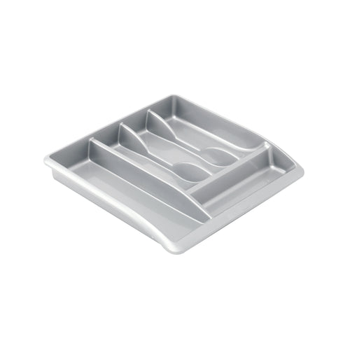 Addis Cutlery Tray Metallic Grey 510855