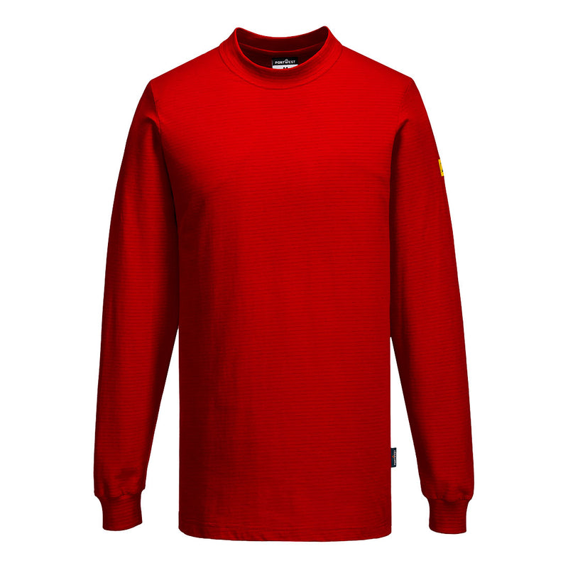 Portwest Anti-Static ESD Long Sleeve T-Shirt