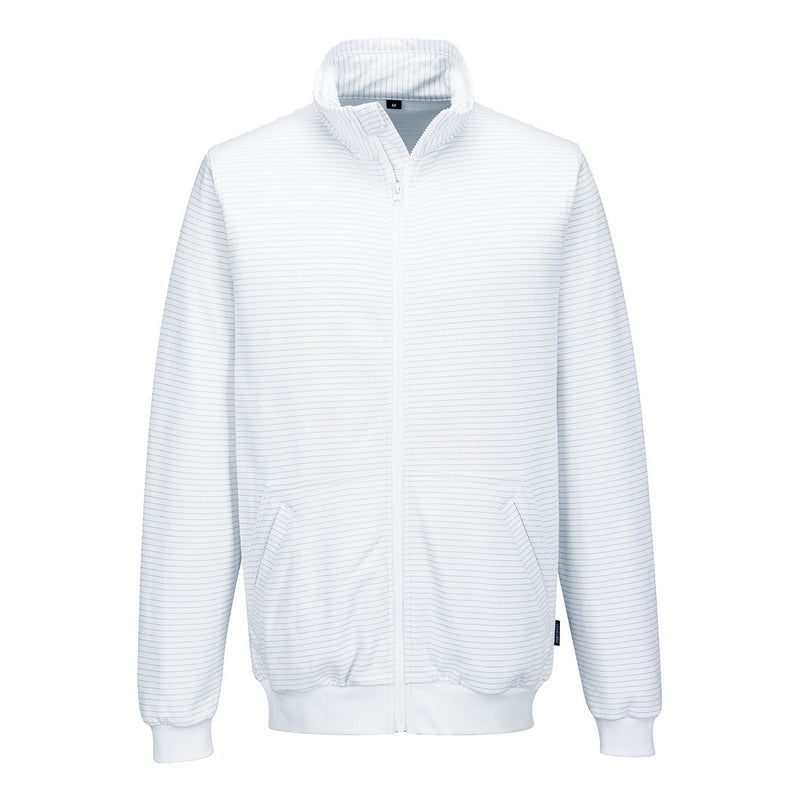 Portwest Anti-Static ESD Zip Sweatshirt - AS25