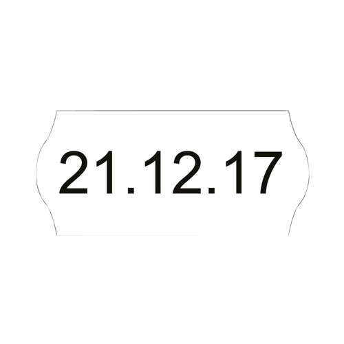 Avery Dennison Single-line Price Marking Label 12x26mm White – (Pack of 15000)