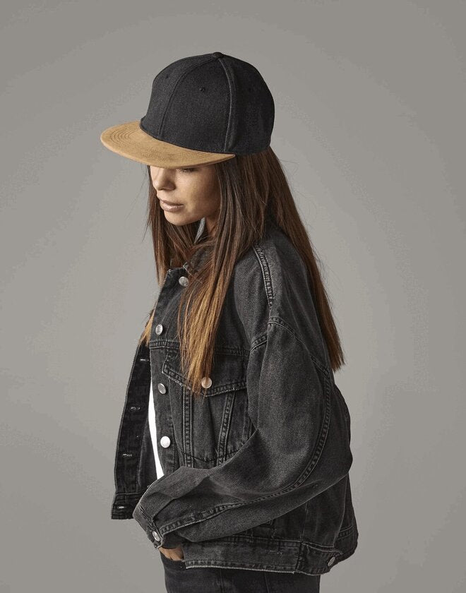 Beechfield Suede Peak Snapback