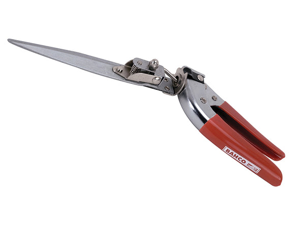 Bahco GS-76 Grass Shears with short, ergonomic handles for single-handed precision trimming.