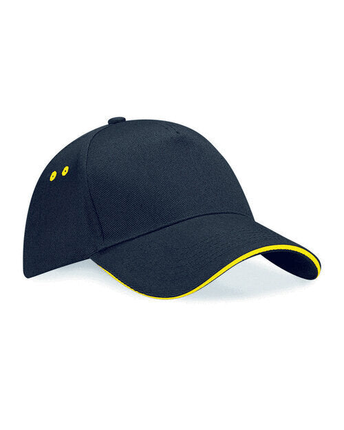 Beechfield Ultimate 5 Panel Cap Sandwich Peak