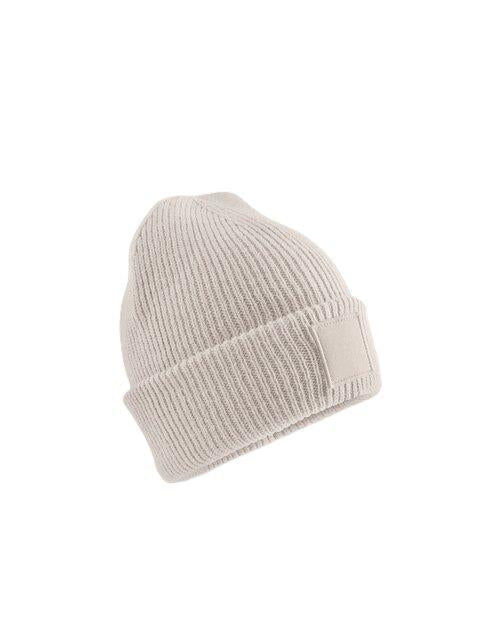 Beechfield Kids Deep Cuffed Tonal Patch Beanie