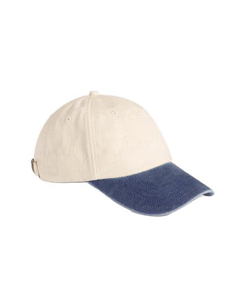 Beechfield Contrast Peak Vintage Cap