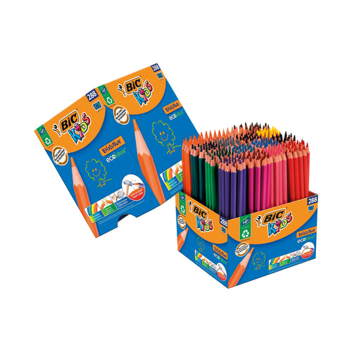Bic Kids Evolution Eco Colouring Pencils Assorted - (Pack of 288)