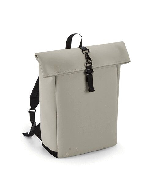 Bags Matte Pu Roll-Top Backpack - BG335M