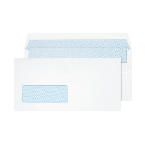 Blake Purelyeveryday DL 90gsm Self Seal White Window Envelopes – (Pack of 50)