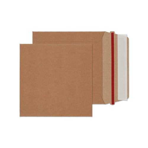Blake All Board Square Envelope Rip Strip 350gsm 140x140mm Kraft – (Pack of 200)