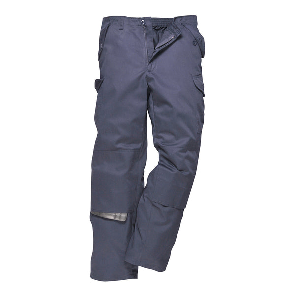 Portwest C703 Combat Plus Multi-pocket Trouser in navy.