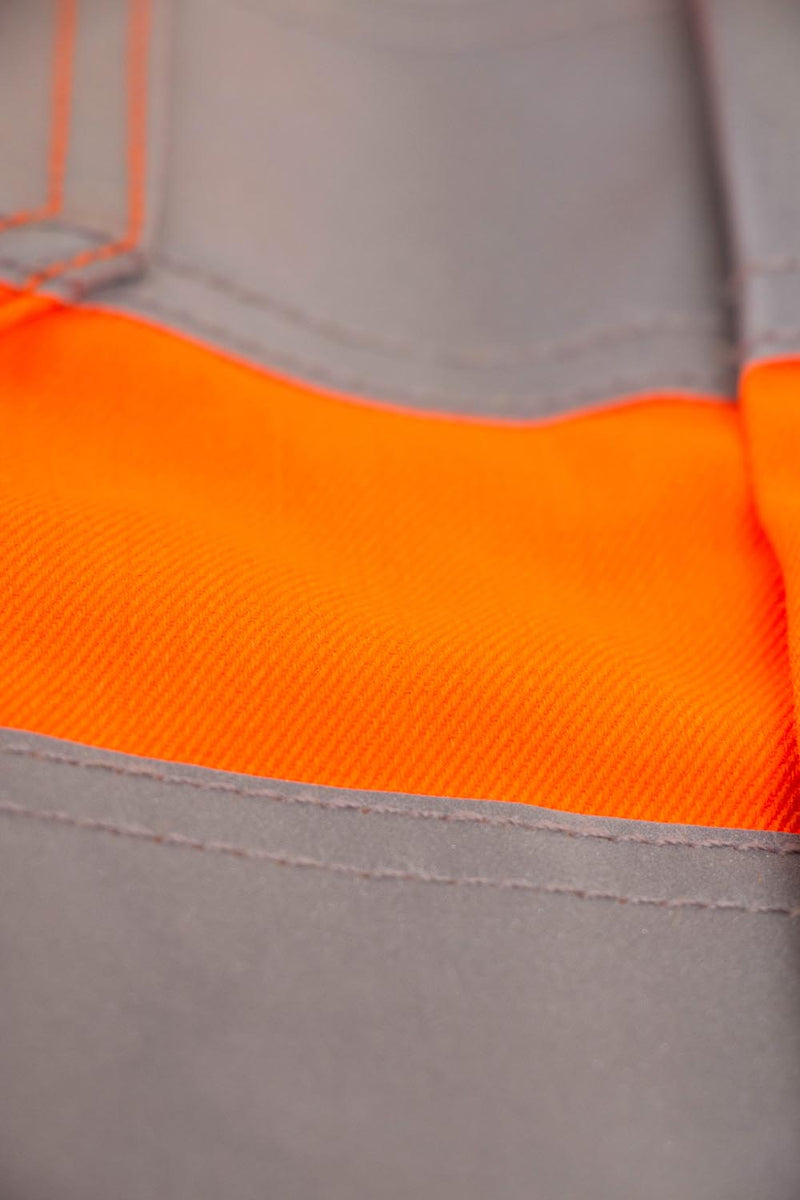 Click Arcflash ARC Compliant Hi-Vis Rail Spec Boilersuit