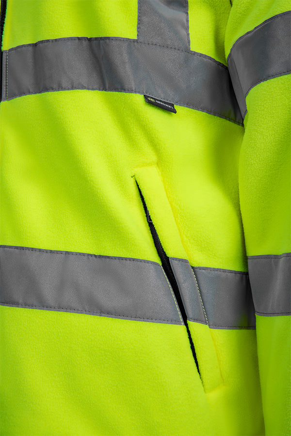 B-Seen Carnoustie Hi-Vis Fleece Jacket