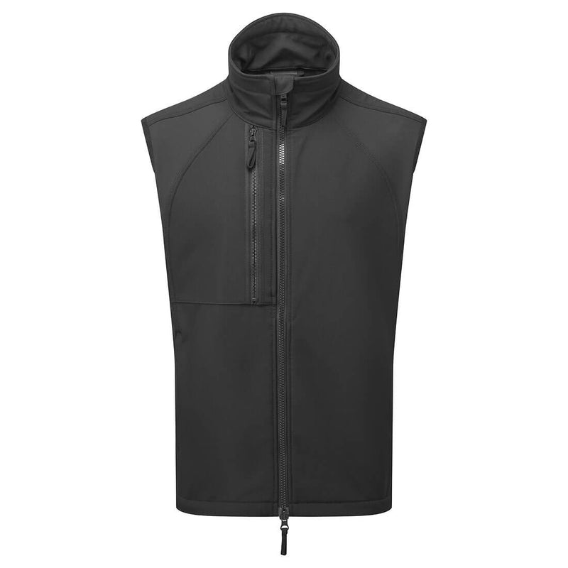 Black utility coverall with high-contrast reflective trim and rugged daily work design