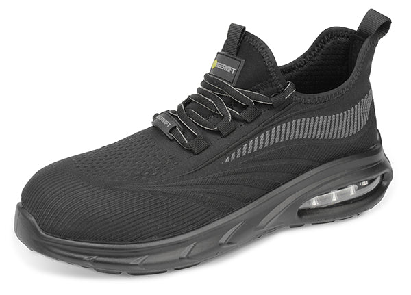 Click Footwear Sutton Flyknit Composite Bubble Sole Safety Work Trainer S1Pl