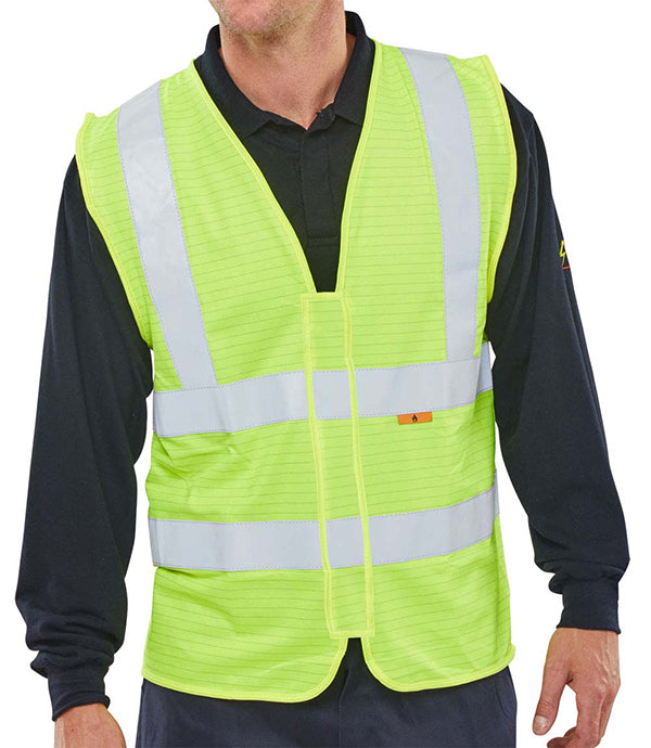 B-Seen Fire Retardant Hi-Vis Vest