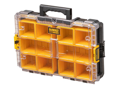DEWALT Storage DS100 TOUGHSYSTEM 2.0 Toolbox with Clear Lid
