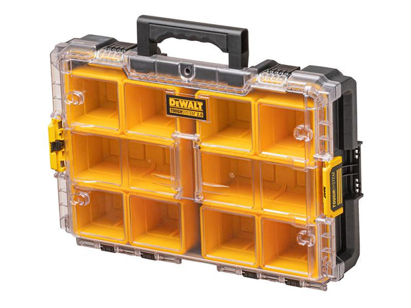 DEWALT Storage DS100 TOUGHSYSTEM 2.0 Toolbox with Clear Lid