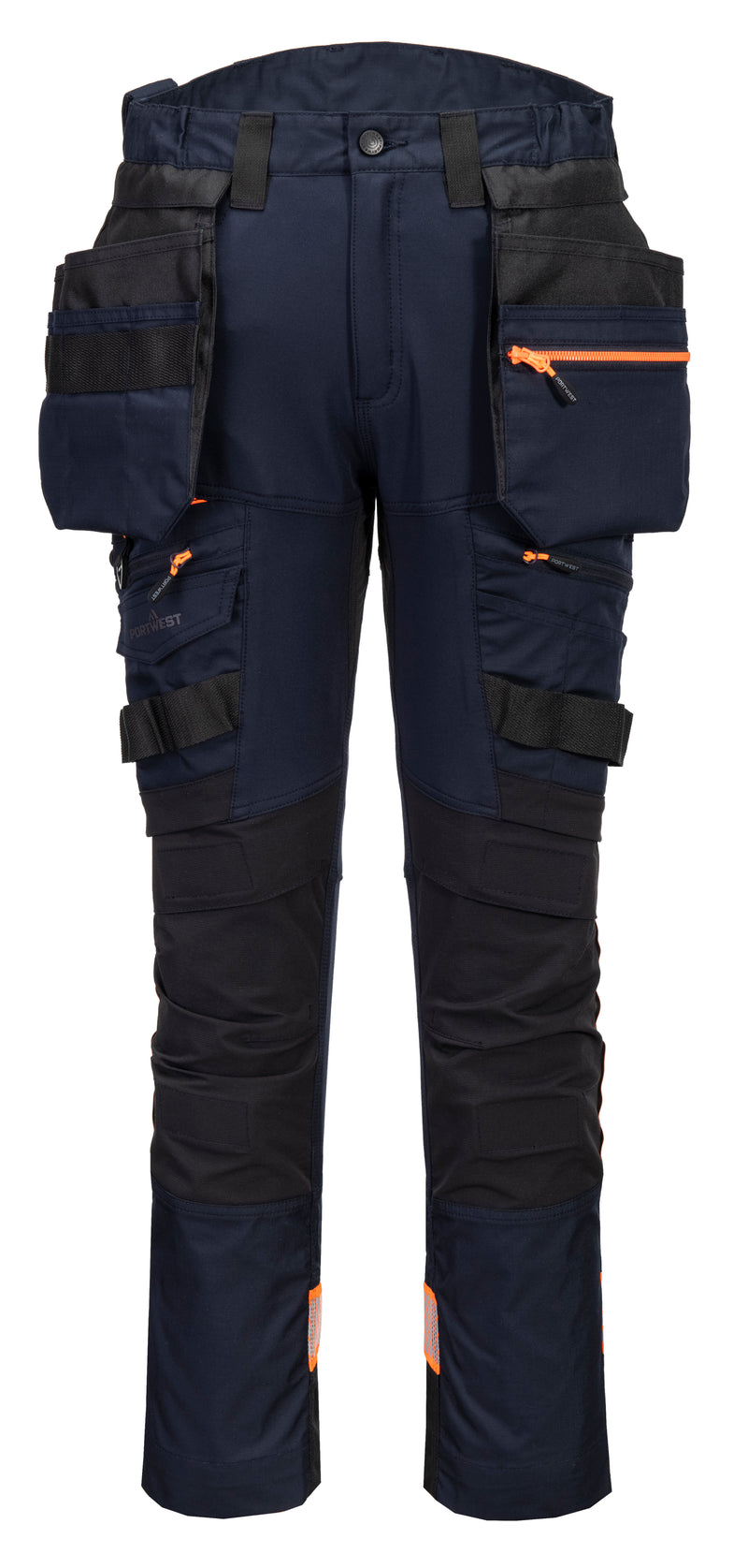 Portwest Detachable Holster Pocket Trouser in dark grey.