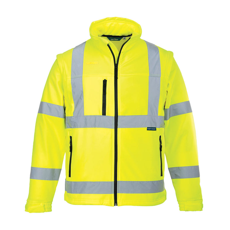 Portwest ES1 Essential Hi-Vis Softshell Jacket (2L)