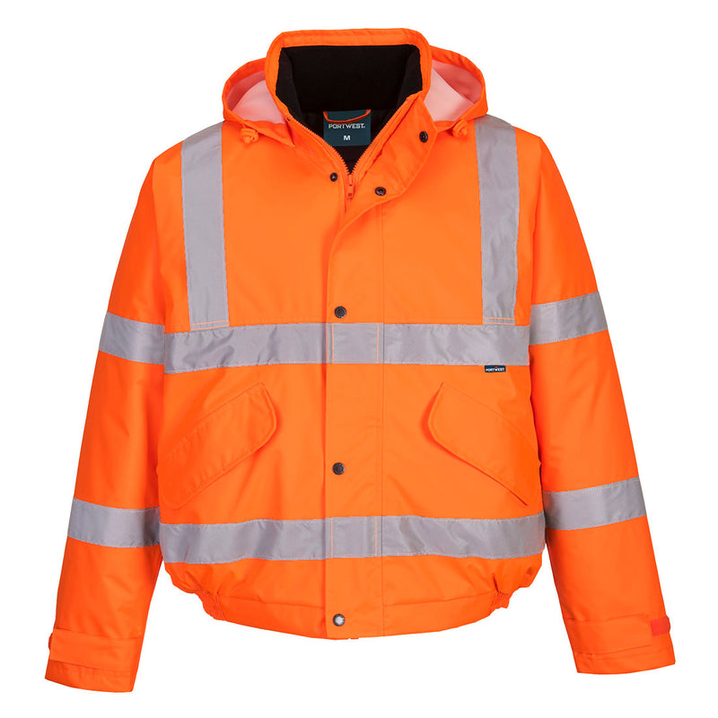 Portwest ES1 Essential Hi-Vis Winter Bomber Jacket - ES463