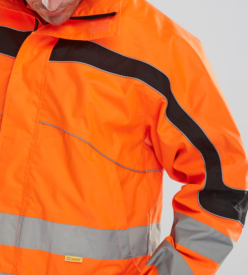 B-Seen Eton Hi-Vis Breathable Jacket