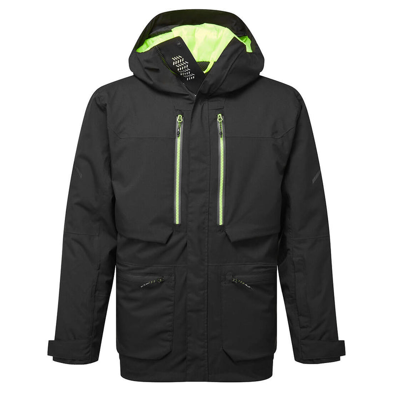 Portwest Winter Parka in sleek black.