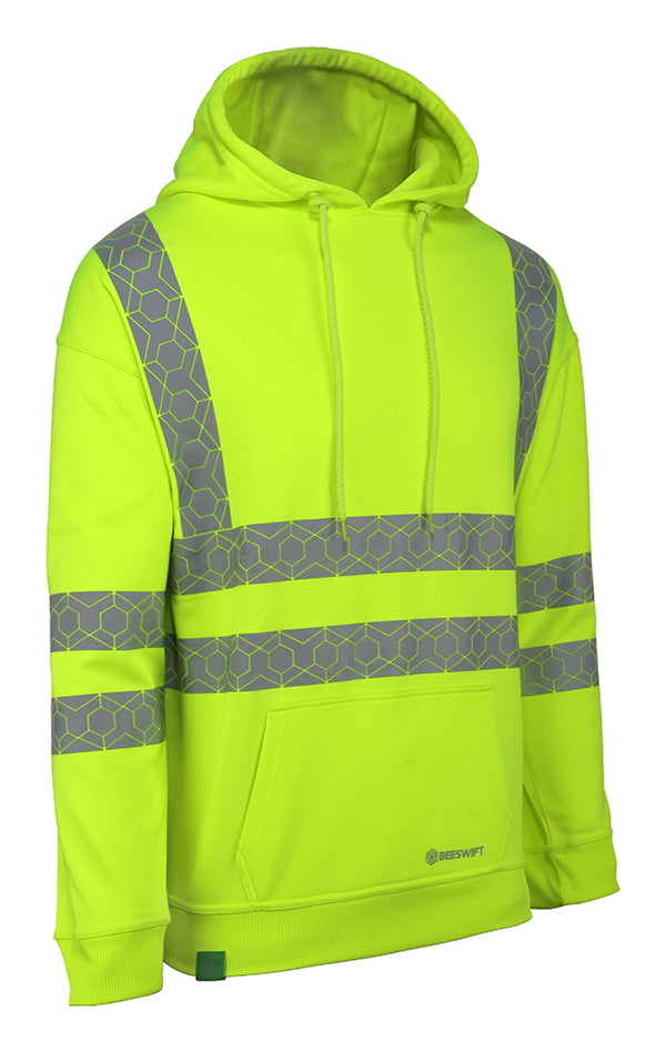 Envirowear Beeswift Recyclable Hi-Vis Hoodie
